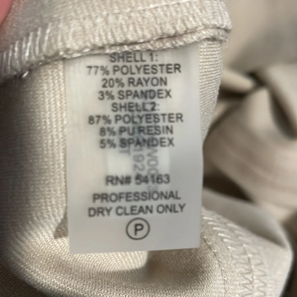 Calvin Klein dress with faux suede trim - Picture 7 of 8